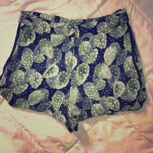 Cactus Vibes Shorts 🌵